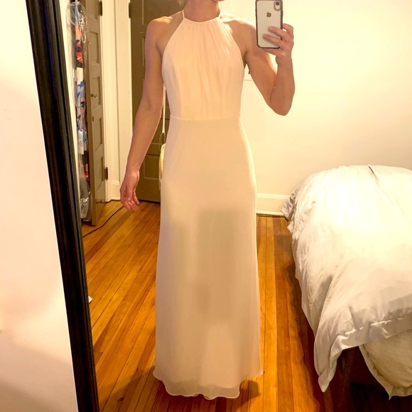 Brand new, petal pink Bill Levkoff evening gown - Picture 3 of 12